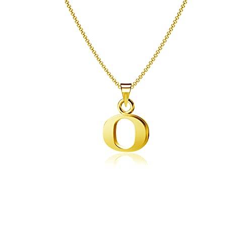 University of Oregon Pendant Necklace - Gold