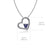 Villanova University Heart Necklace - Enamel