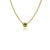 Volleyball Pendant Necklace - Gold Plated