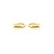 Fish Post Earrings - Gold Plated