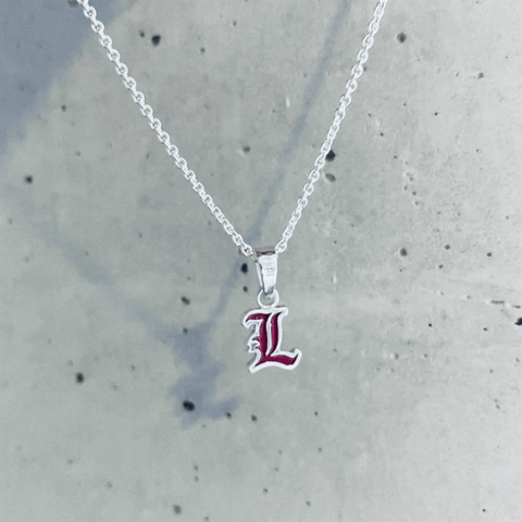 University of Louisville Pendant Necklace - Enamel