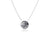 Soccer Ball Pendant Necklace - Silver