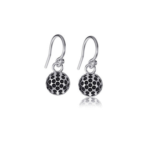 Golf Ball Dangle Earrings