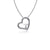 University of Tennessee Heart Necklace - Silver