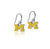University of Michigan Dangle Earrings - Enamel