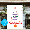 Clemson University Christmas Tree Card