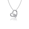 University of South Carolina Heart Necklace - Silver