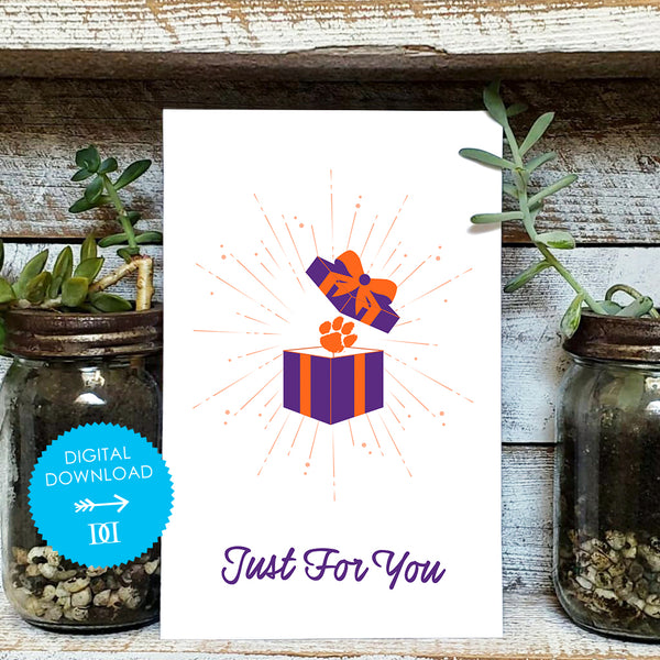 Clemson University Gift Greeting Card