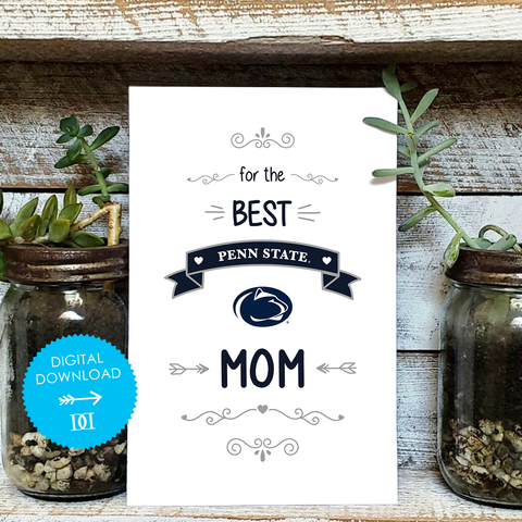 Penn State Mom Card - Digital Download