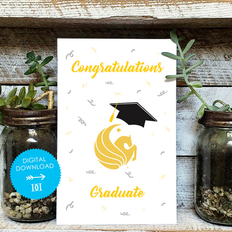 Central Florida Grad Card - Digital Download