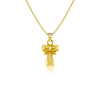 Texas Tech University Pendant Necklace - Gold