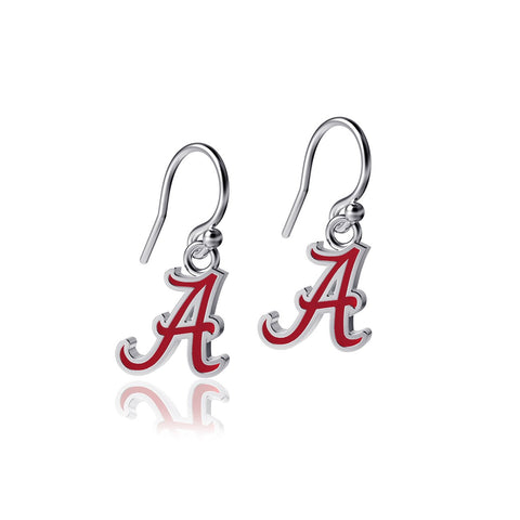 University of Alabama Dangle Earrings - Enamel