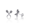 Lacrosse Sticks Stud Earrings