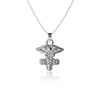 Nurse Caduceus Pendant Necklace