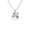 University of Michigan Pendant Necklace - Silver