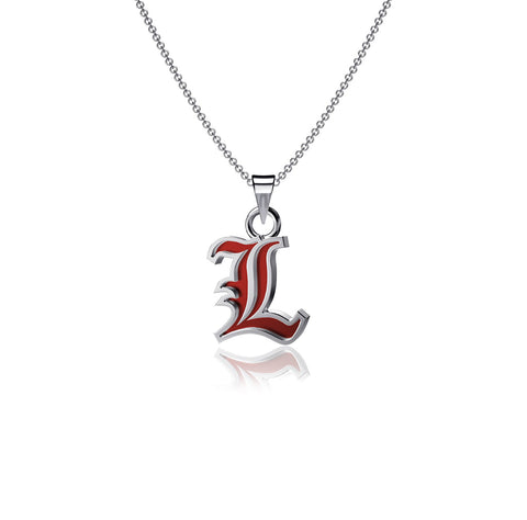 University of Louisville Pendant Necklace - Enamel