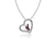 University of Wyoming Heart Necklace - Enamel